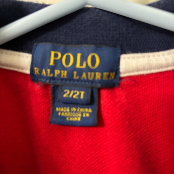 Polo Ralph Lauren Big Pony Flag Shirt size 2T - Picture 3 of 3
